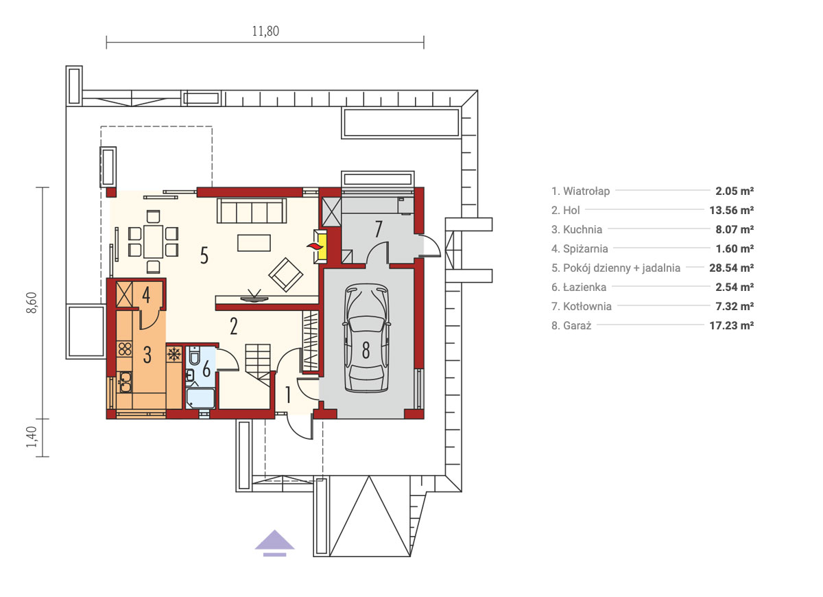 69913R - Pirmas Aukštas