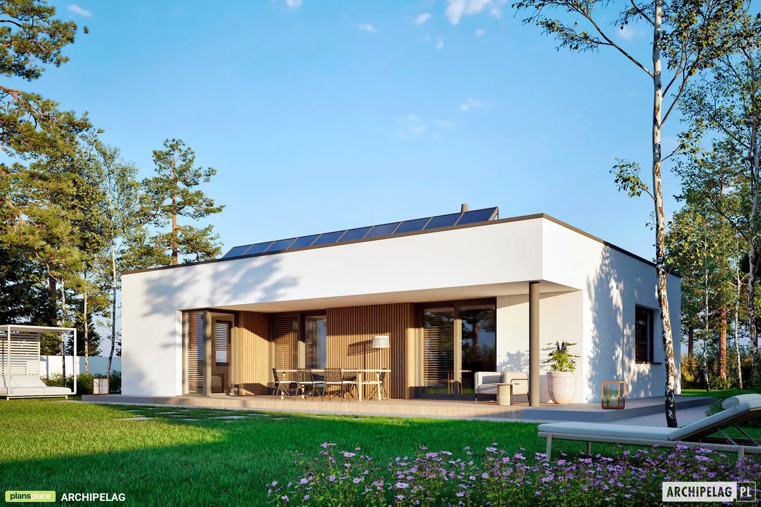 House Plan: 1054 sq ft, 1 Story, 3 Beds, 1.5 Baths, Open Floor Plan ()