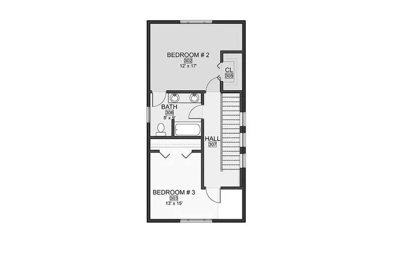 Antras Aukštas 12 – Namo projektas su mansarda 383 m², 4 Miegamieji — 65175R