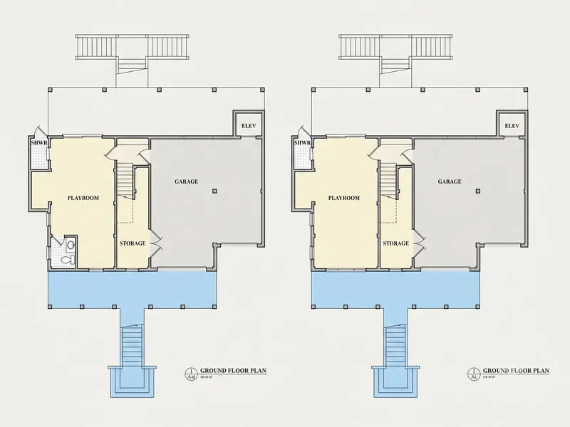 Rūsys 6 – Trijų aukštų namo projektas 224 m², 3 Miegamieji — 84762R