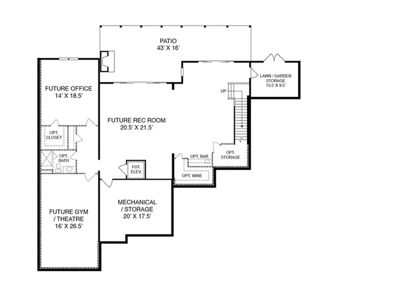 Rūsys 10 – Namo projektas su mansarda 440 m², 4 Miegamieji — 47532R