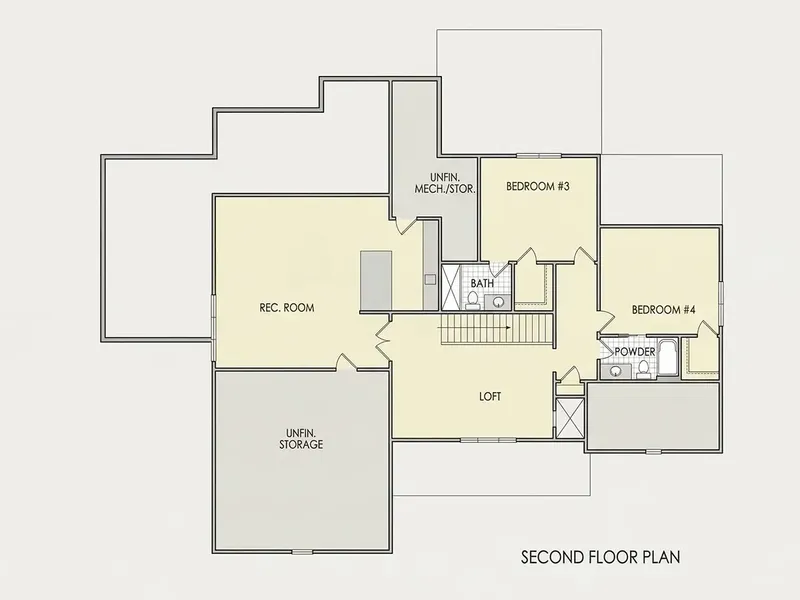 Antras Aukštas 21 – Namo projektas su mansarda 386 m², 4 Miegamieji — 59424R