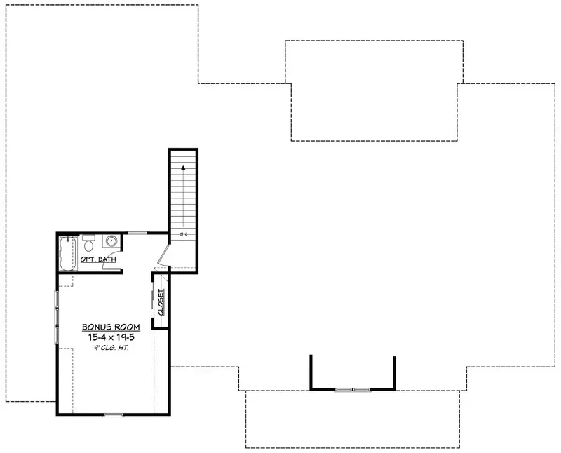 Antras Aukštas 20 – Vieno aukšto namo projektas 255 m², 4 Miegamieji — 19735R