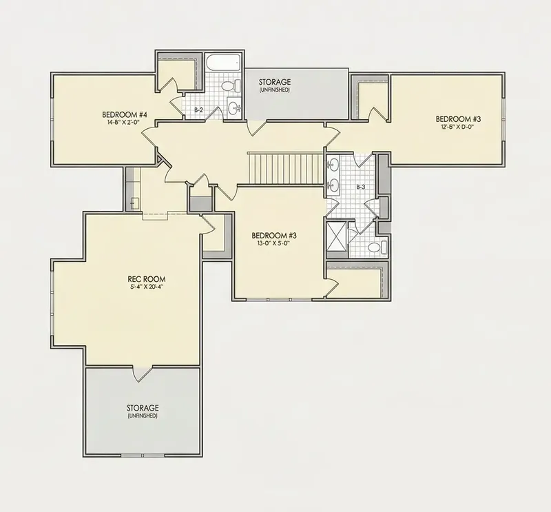 Antras Aukštas 26 – Namo projektas su mansarda 385 m², 4 Miegamieji — 16340R
