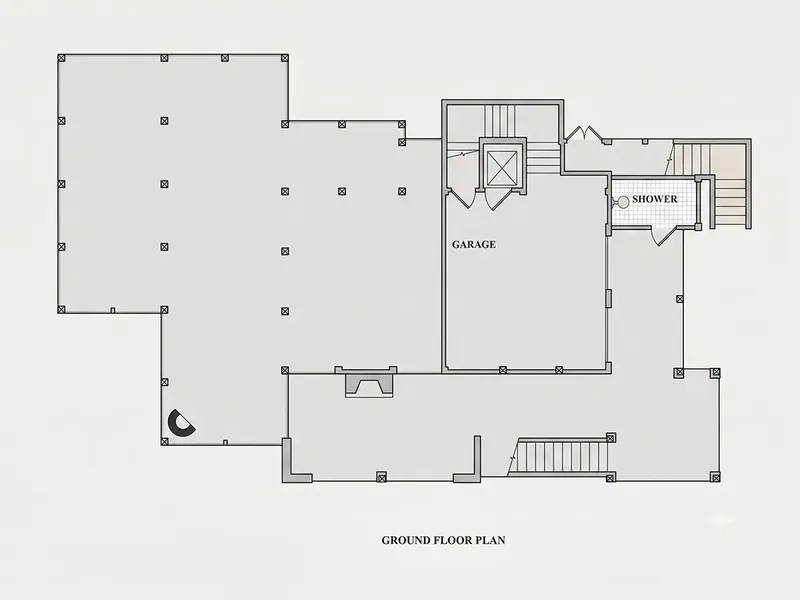 Rūsys 22 – Trijų aukštų namo projektas 275 m², 4 Miegamieji — 74147R