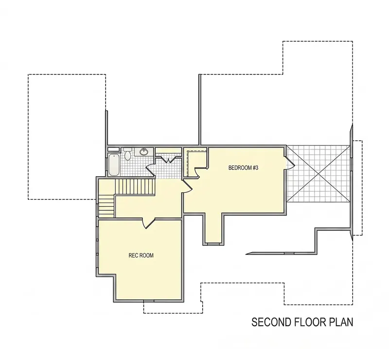 Antras Aukštas 17 – Namo projektas su mansarda 277 m², 3 Miegamieji — 69010R