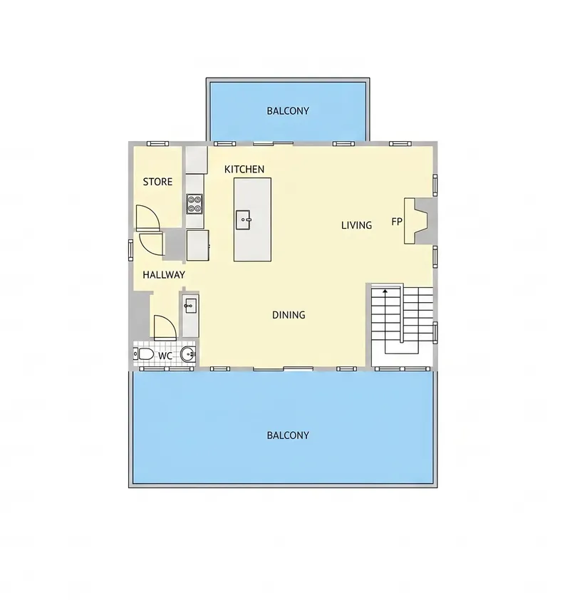 Antras Aukštas 21 – Trijų aukštų namo projektas 281 m², 5 Miegamieji — 13197R