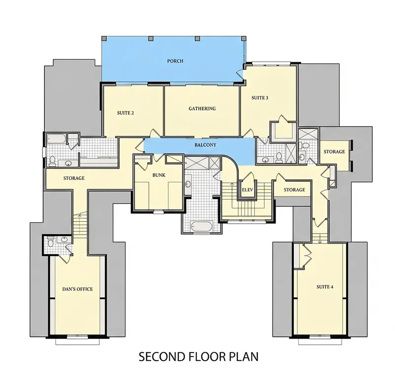 Antras Aukštas 10 – Namo projektas su mansarda 480 m², 4 Miegamieji — 22786R