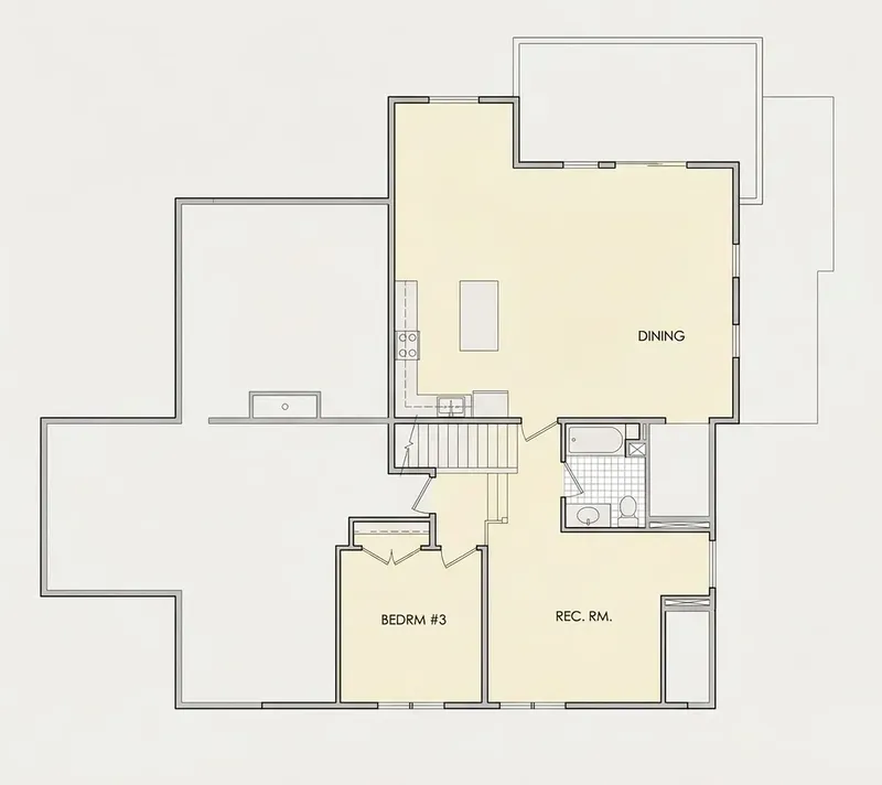 Antras Aukštas 29 – Namo projektas su mansarda 247 m², 3 Miegamieji — 94736R