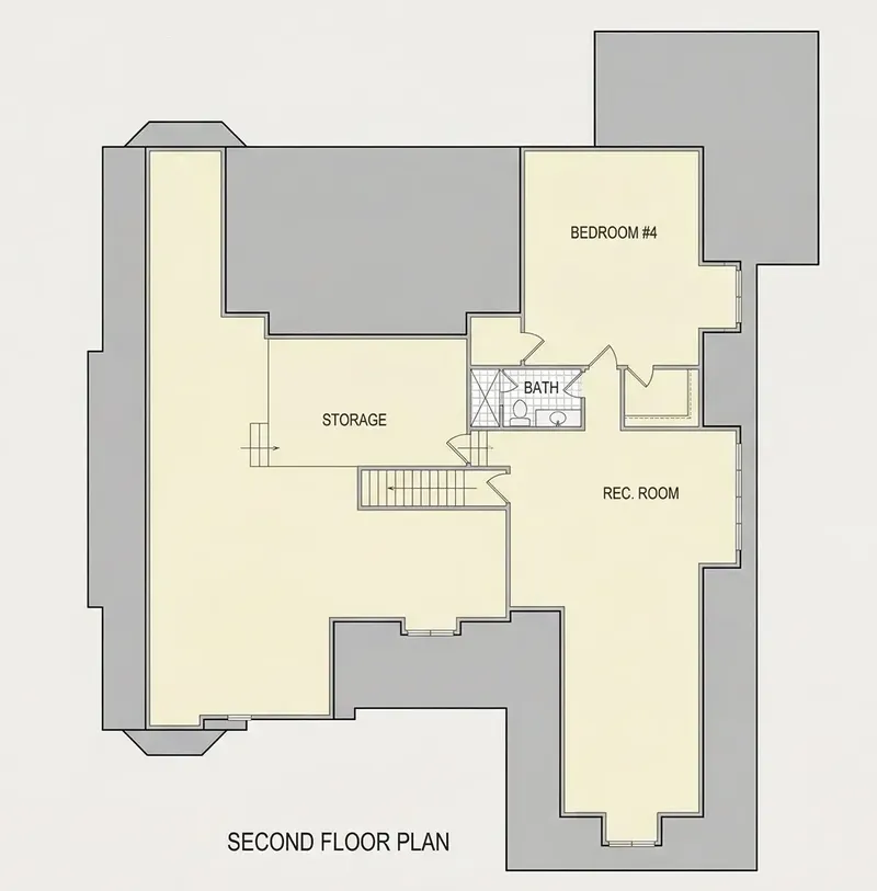 Antras Aukštas 10 – Namo projektas su mansarda 698 m², 6 Miegamieji — 84878R