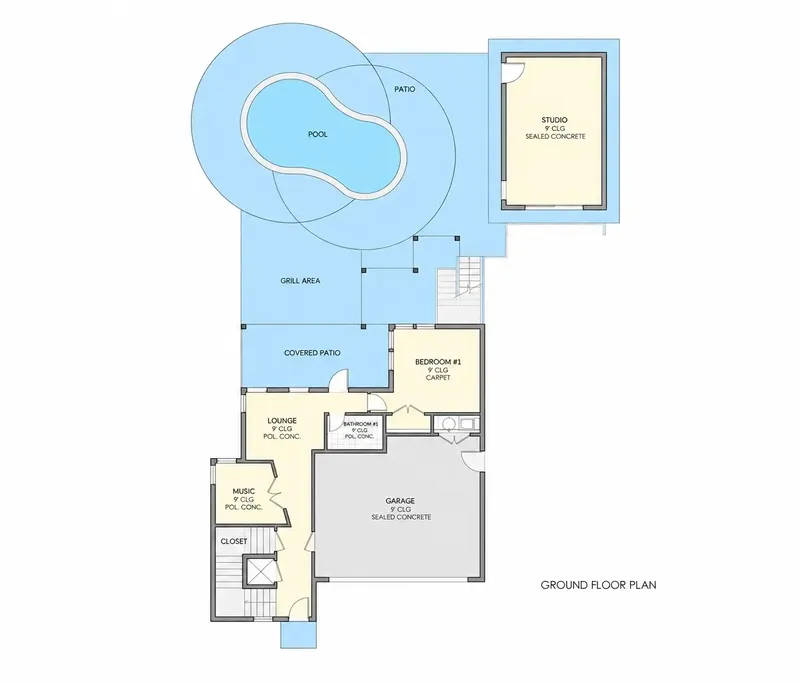 Rūsys 24 – Trijų aukštų namo projektas 351 m², 5 Miegamieji — 70598R