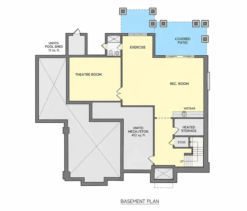 Rūsys 9 – Dviejų aukštų namo projektas 624 m², 5 Miegamieji — 82614R