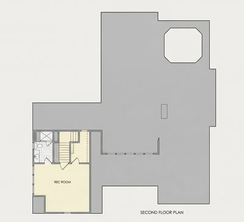 Antras Aukštas 7 – Vieno aukšto namo projektas 275 m², 3 Miegamieji — 78616R