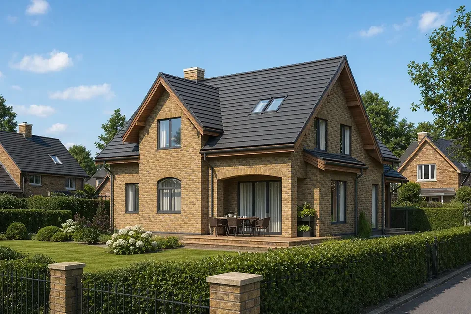 Pagrindiniai vaizdai 2 – Namo projektas su mansarda 175 m², 4 Miegamieji — 86433R